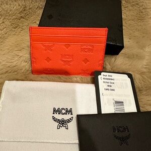 MCM card case Giftable NEW